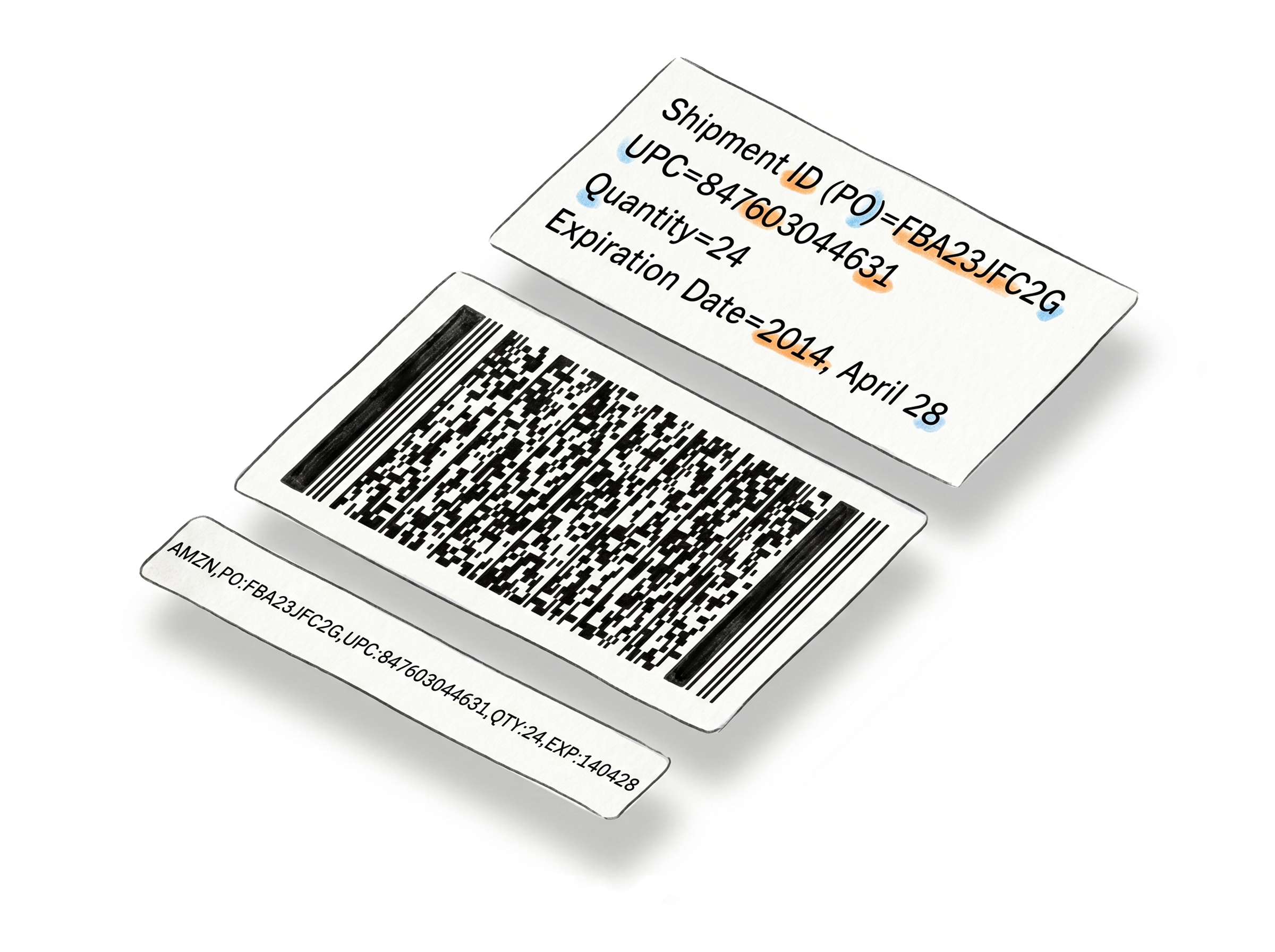 Amazon FBA 2D Barcode Maker
