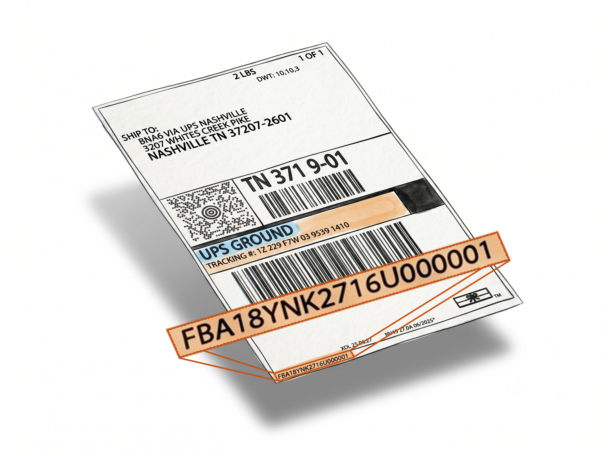 Add Box Id to FBA Shipment Label