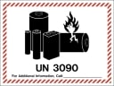Lithium Battery Label UN3480