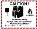 Lithium Battery Warning Label