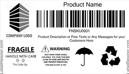 Saved label templates