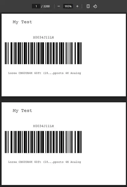 PDF Upload for label generation