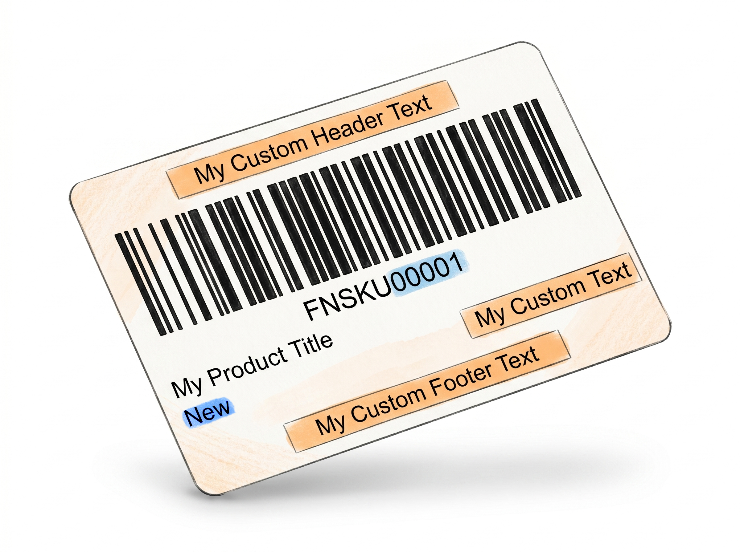 Add Free Text to Product Labels