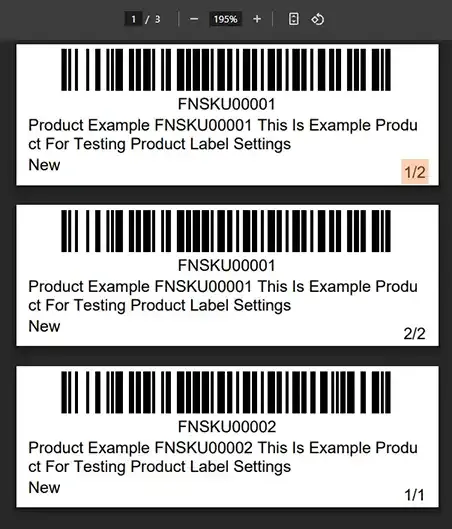 Number option result