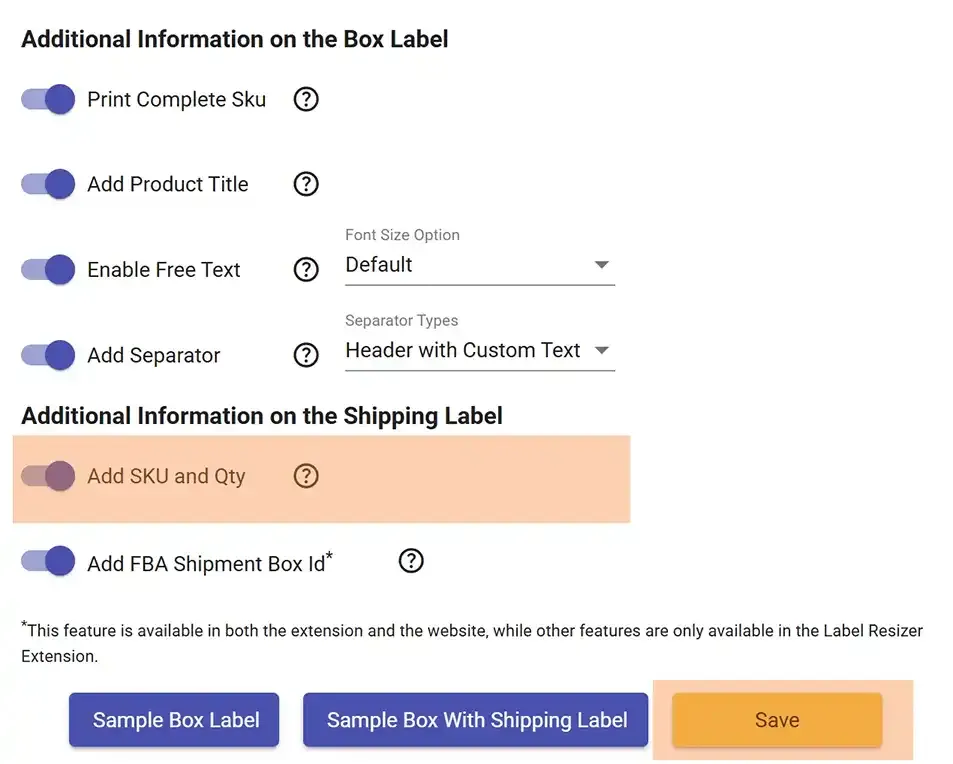 Add Box ID setting